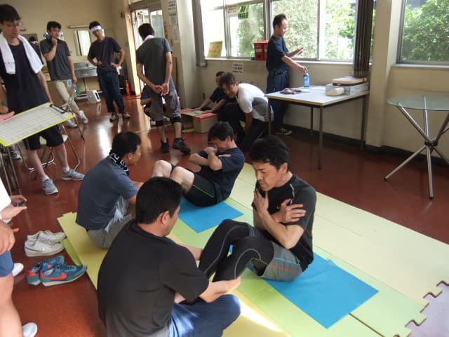 体力測定の画像