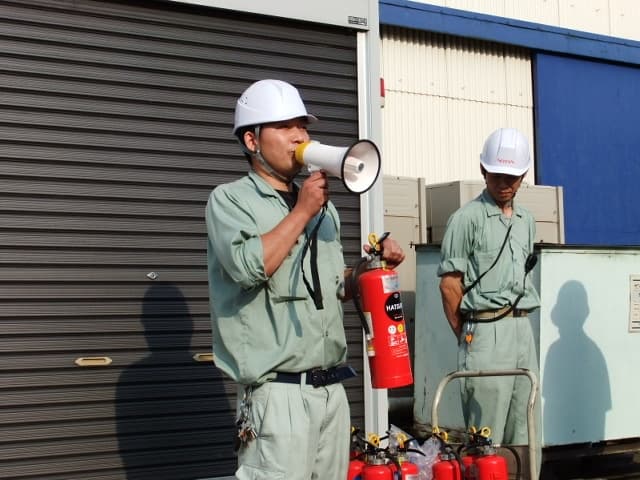 避難訓練の画像