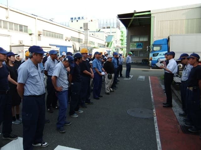 避難訓練の画像